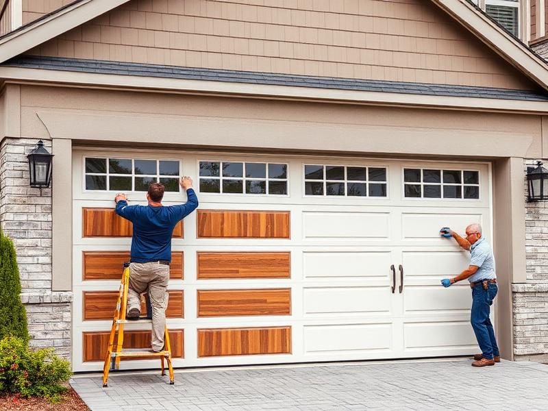 Professional door installation service - residential garage door installation
